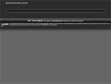 Tablet Screenshot of neuromed.com